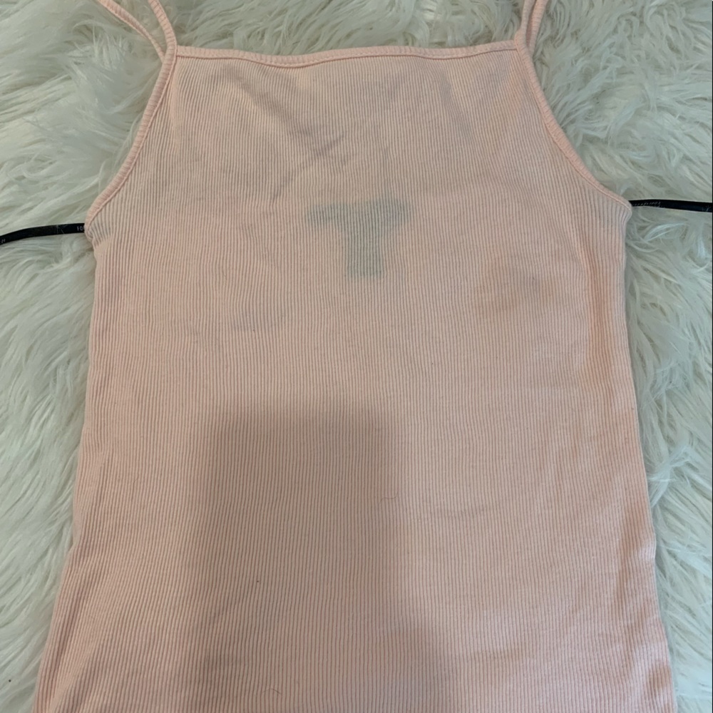 Women’s Light Pink Forever 21 Spaghetti Strap Tee. Size XS‎